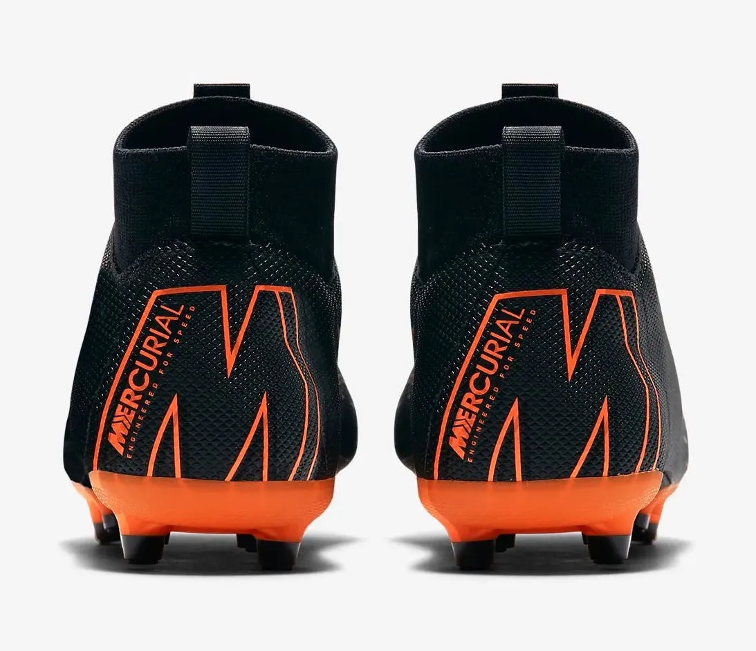 Nike JR Mercurial Superfly 6 Academy GS MG- Black