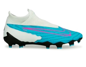 Nike Men's Phantom GX Academy DF FG/MG Baltic Blue/Pink Blast