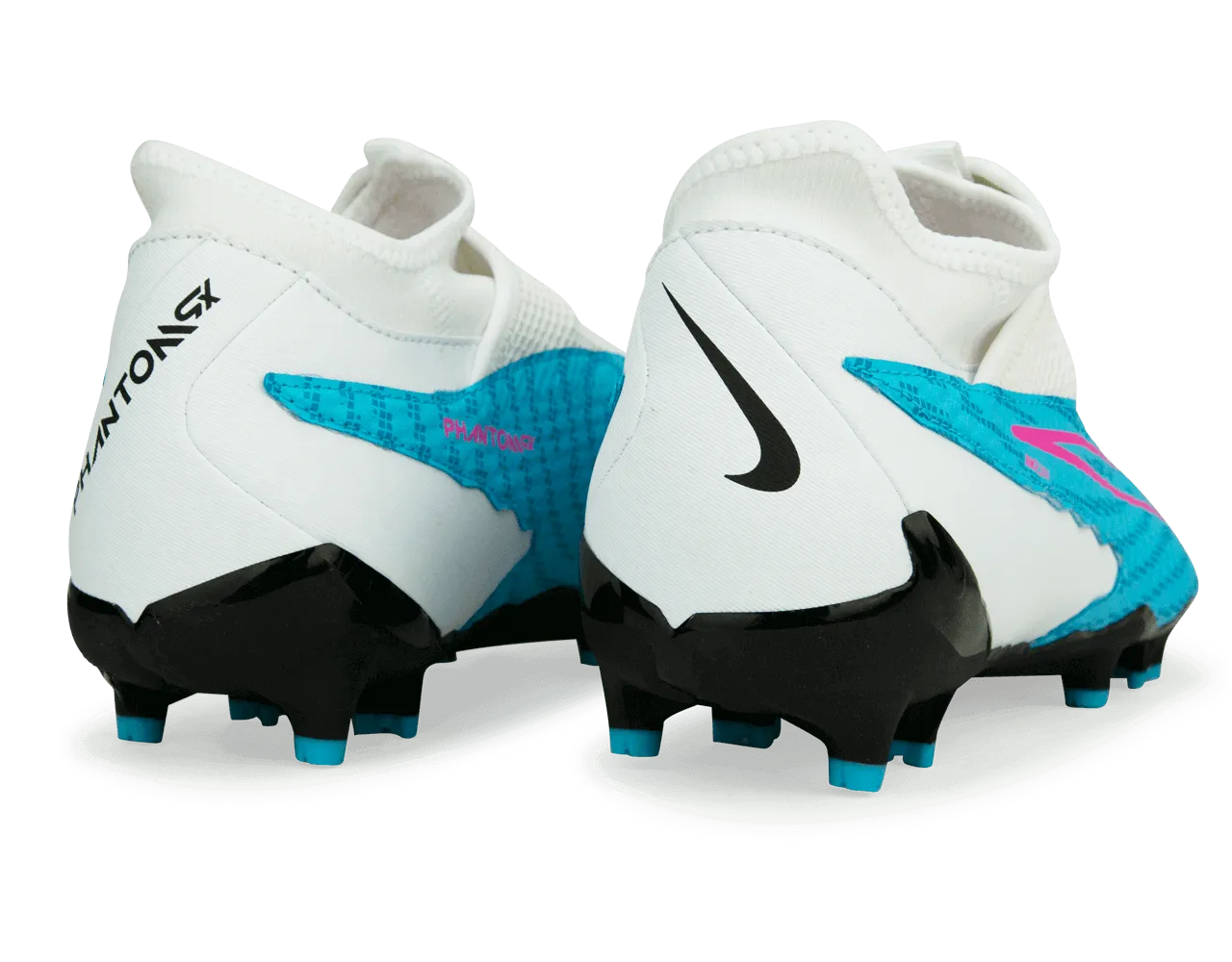 Nike Men's Phantom GX Academy DF FG/MG Baltic Blue/Pink Blast