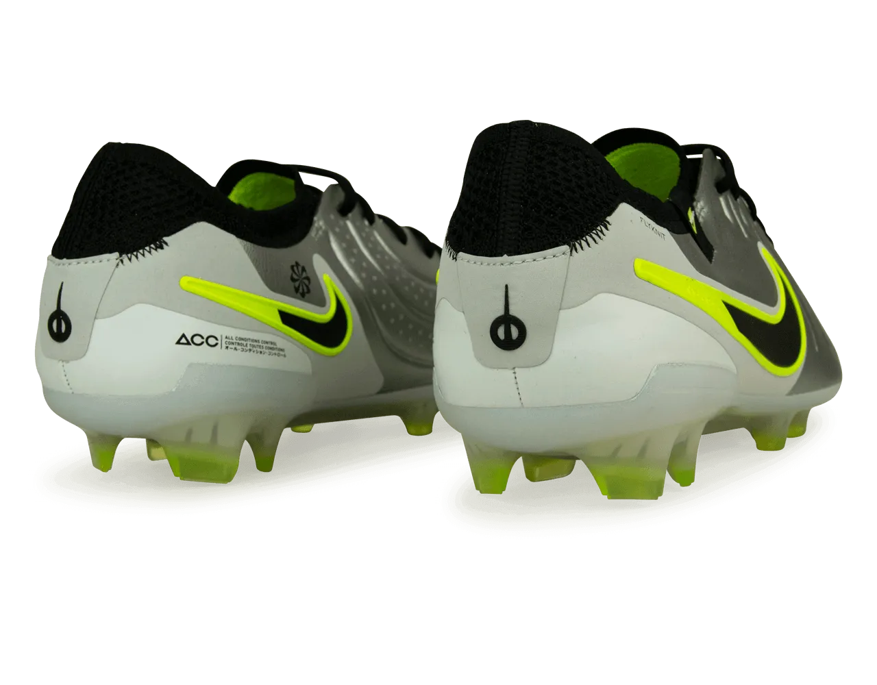Nike Men's Tiempo Legend 10 Elite FG Silver/Black/Volt