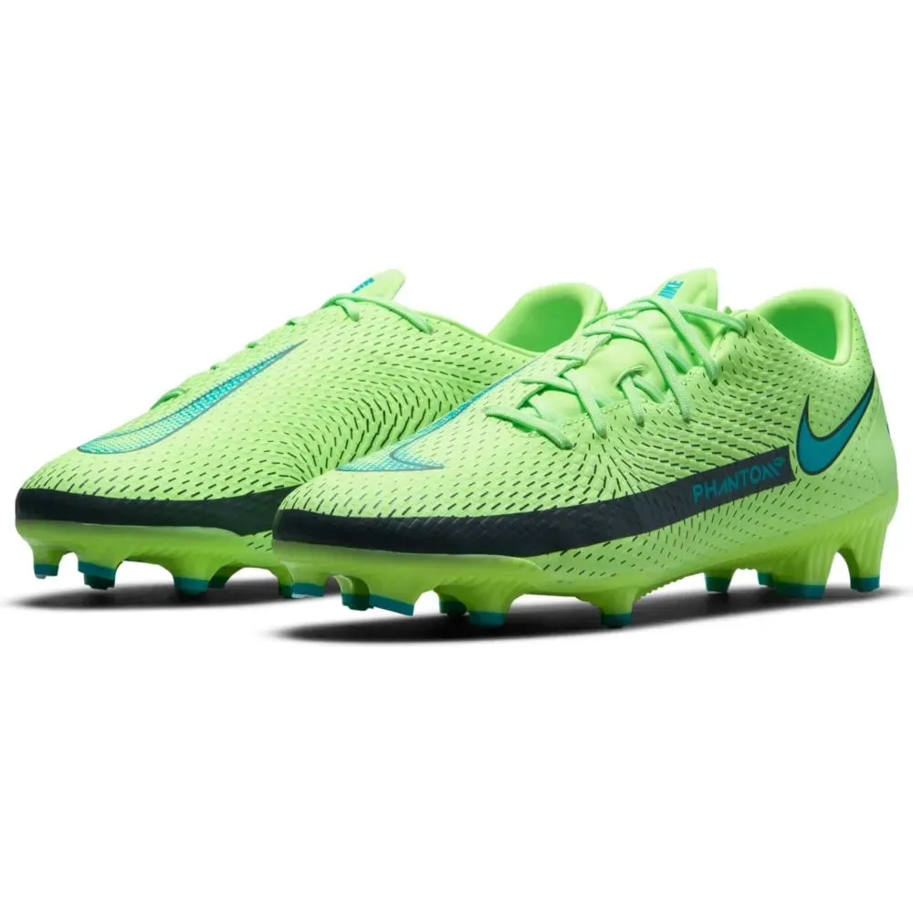 Nike Phantom GT Academy FG-MG - Lime Glow-Aquamarine