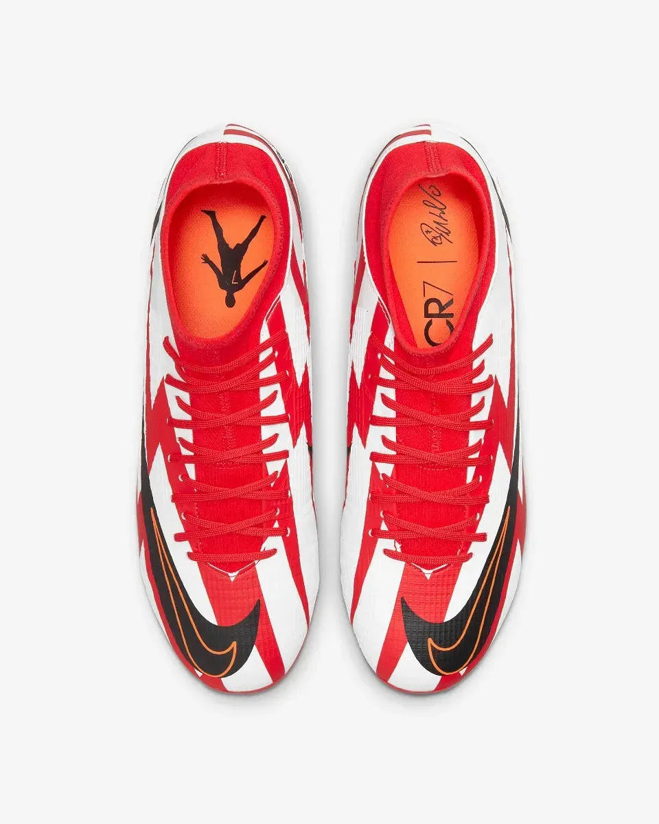 Nike Superfly 8 Academy CR7 FG-MG - Red-White