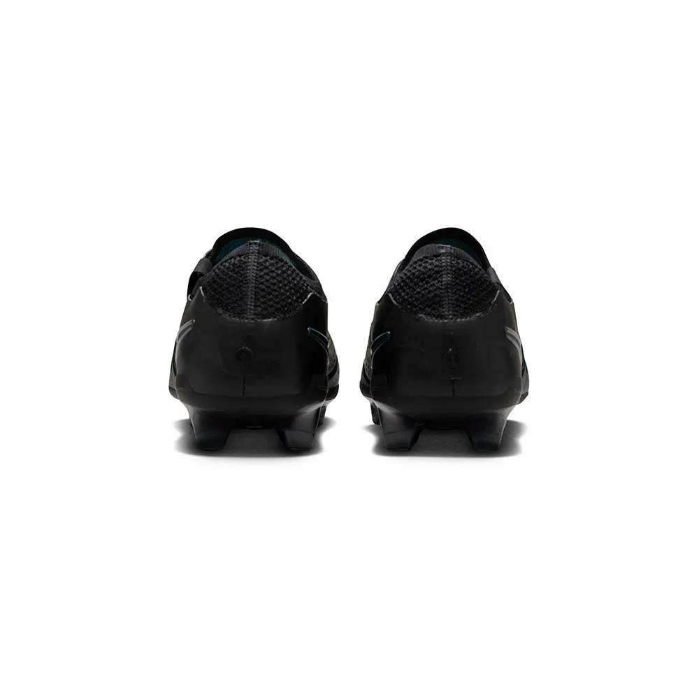 Nike Tiempo Legend 10 Elite Soccer Cleats - Black/Black-Deep Jungle - Regular (D)