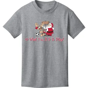 O What Fun Short Sleeve Soccer T-Shirt