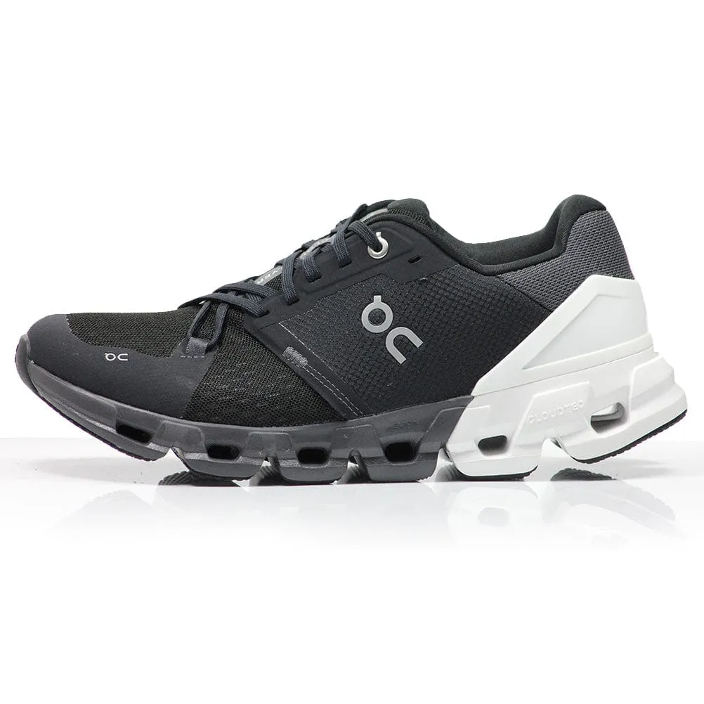On Cloud Women's Cloudflyer 4 Running Shoes- Black/ White