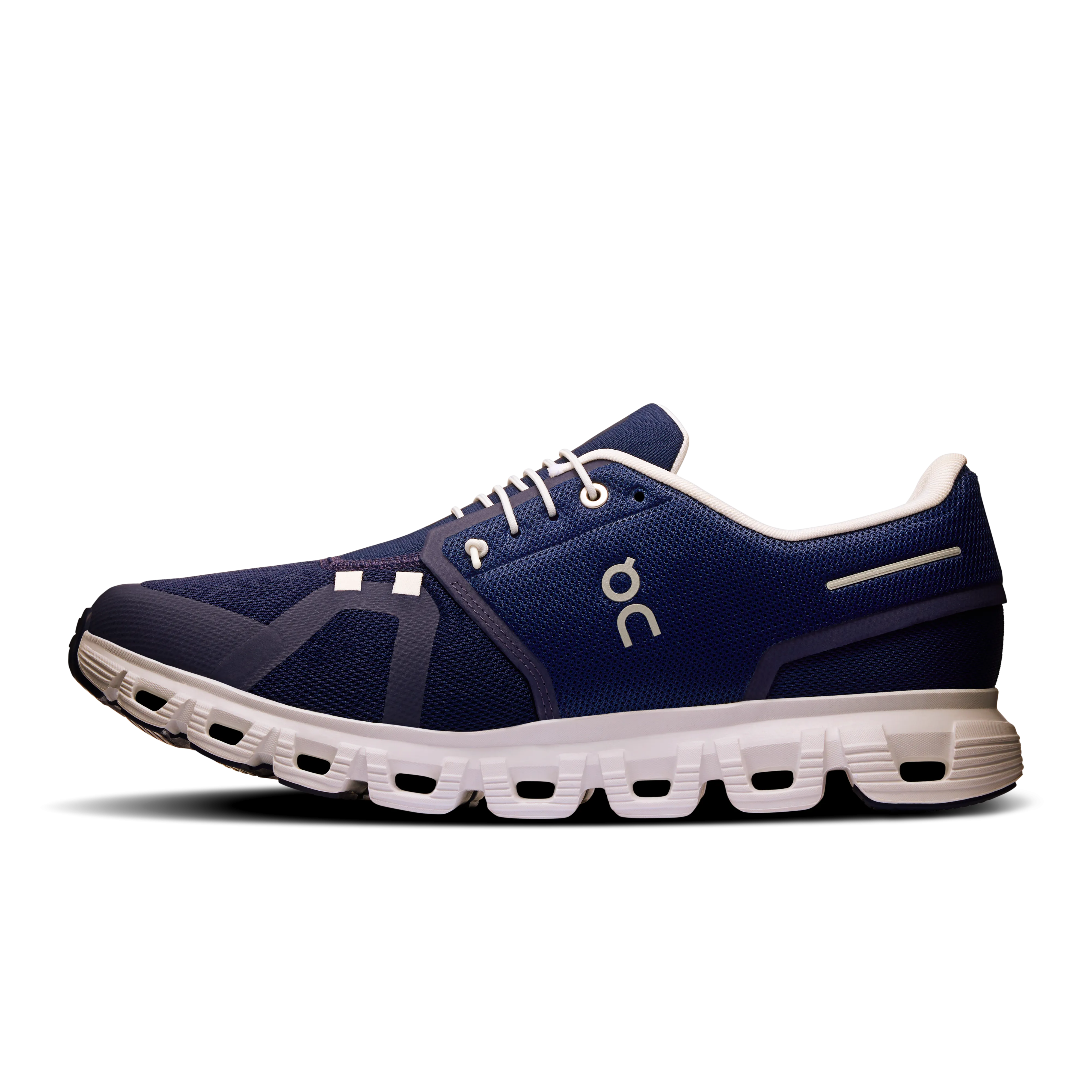 On Running Men's Cloud 6 Shoes - Midnight / White