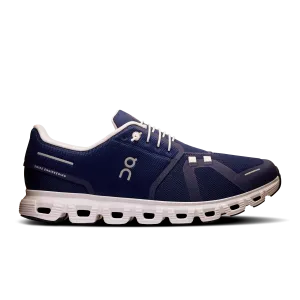 On Running Men's Cloud 6 Shoes - Midnight / White
