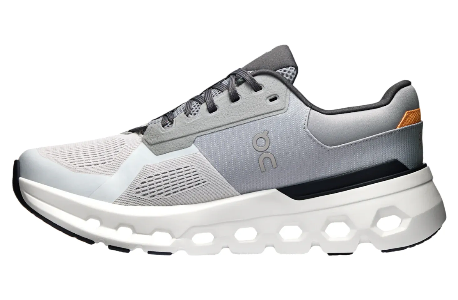 On Running Men's Cloudrunner 2 Running Shoe - Wolf/Ivory