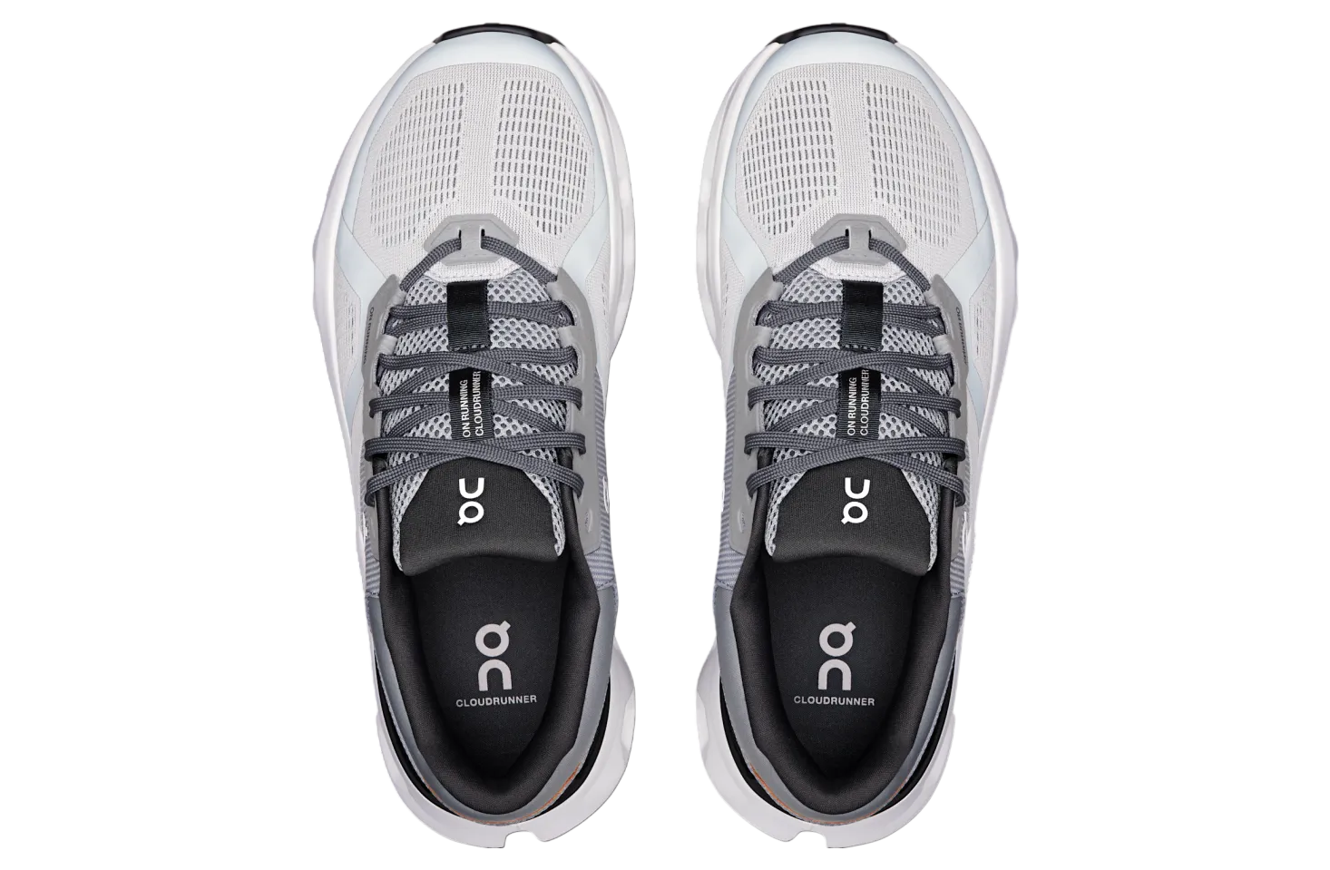 On Running Men's Cloudrunner 2 Running Shoe - Wolf/Ivory
