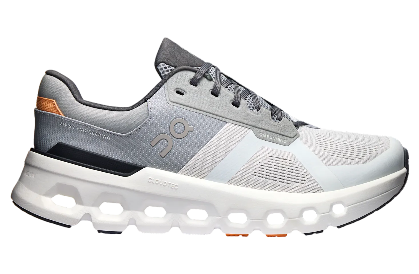 On Running Men's Cloudrunner 2 Running Shoe - Wolf/Ivory