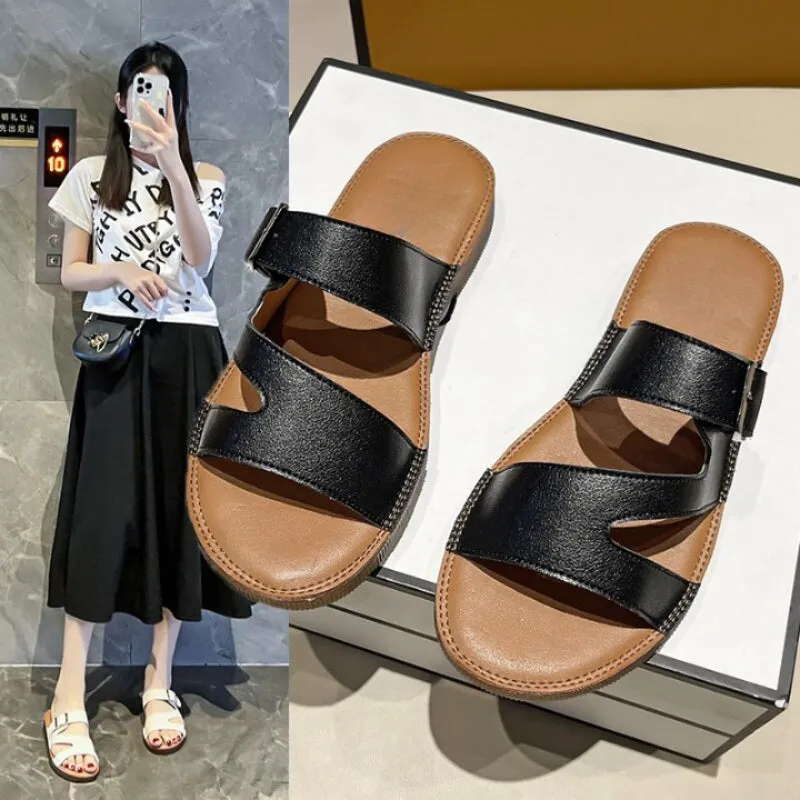 Peep Toe Women's Flip Flops