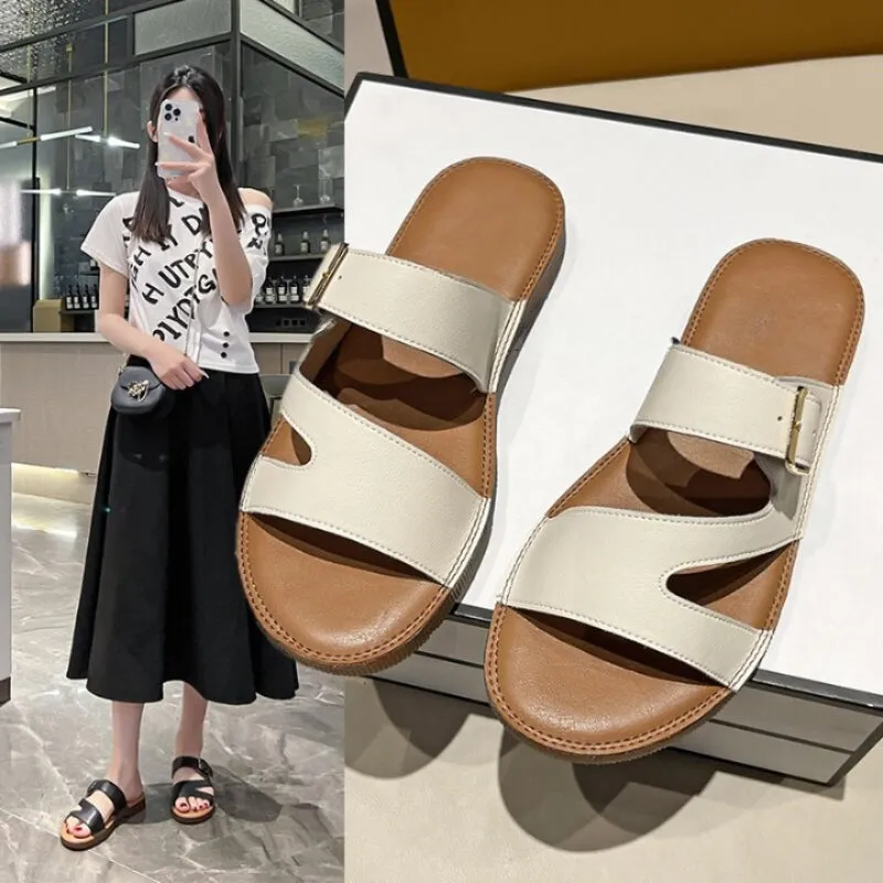 Peep Toe Women's Flip Flops