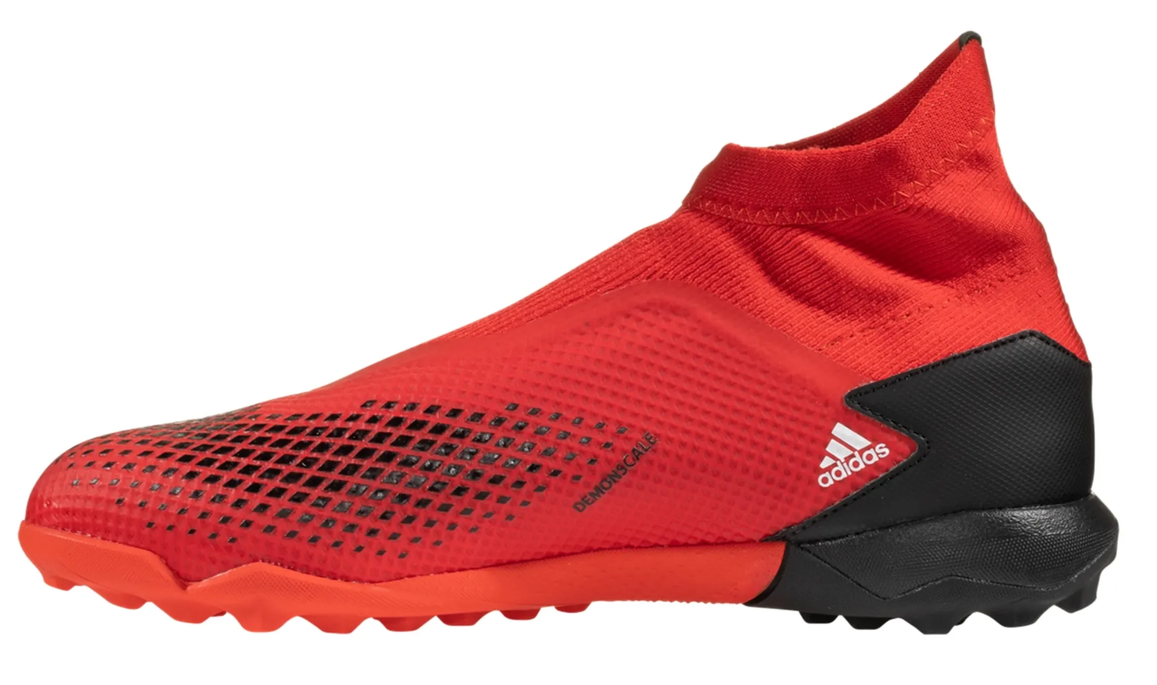 PREDATOR 20.3 Laceless TF Red/White/Black