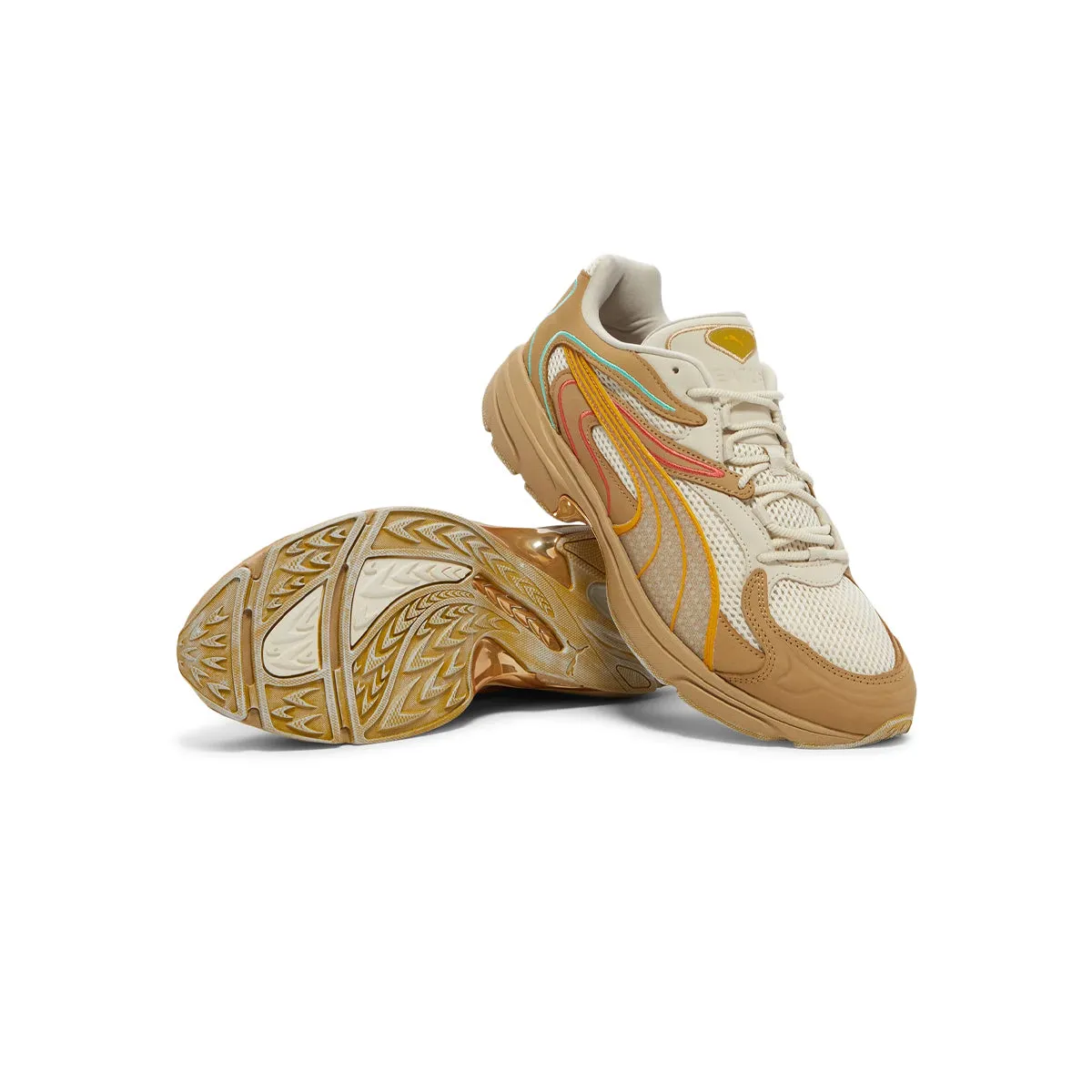 Puma Mens Extos Feature Vintage Vegas Training Shoes 401341-01 Khaki