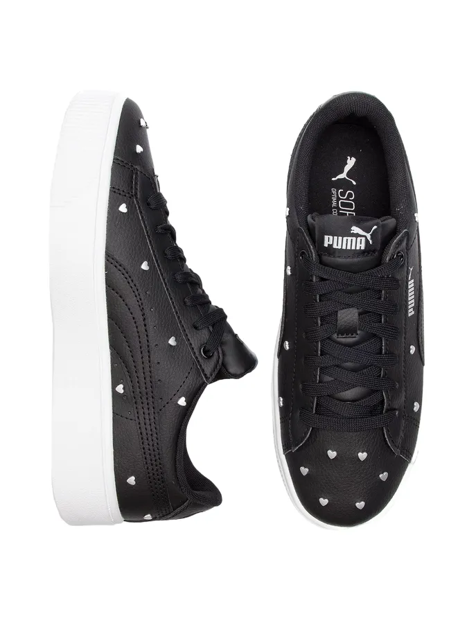 Puma scarpa sneakers da donna Vikky Stacked Studs 369636 01 nero