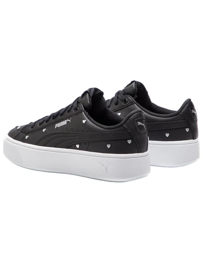 Puma scarpa sneakers da donna Vikky Stacked Studs 369636 01 nero