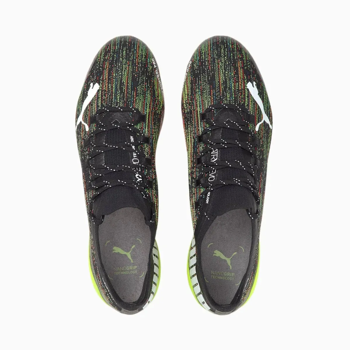Puma Ultra 1.2 FG-AG - Black-White-Yellow Alert