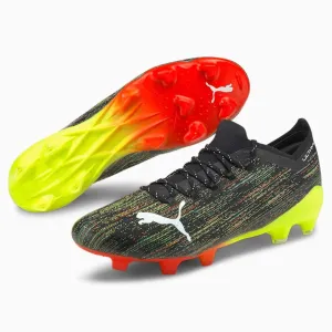 Puma Ultra 1.2 FG-AG - Black-White-Yellow Alert