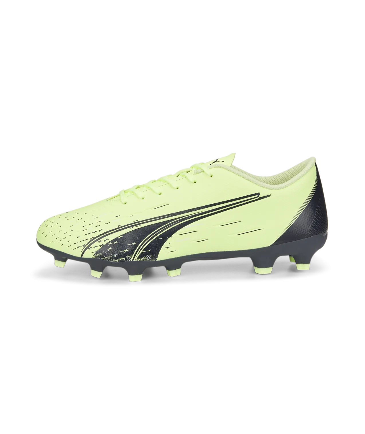 Puma Ultra Play FG/AG Soccer Cleats 106907 01  FIZZY LIGHT-PARISIAN NIGHT-BLUE GLIMMER
