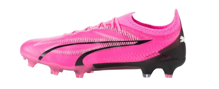 PUMA Ultra Ultimate FG/AG Adult Soccer Cleats 107744 01  PINK/BLACK