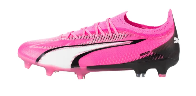 PUMA Ultra Ultimate FG/AG Adult Soccer Cleats 107744 01  PINK/BLACK