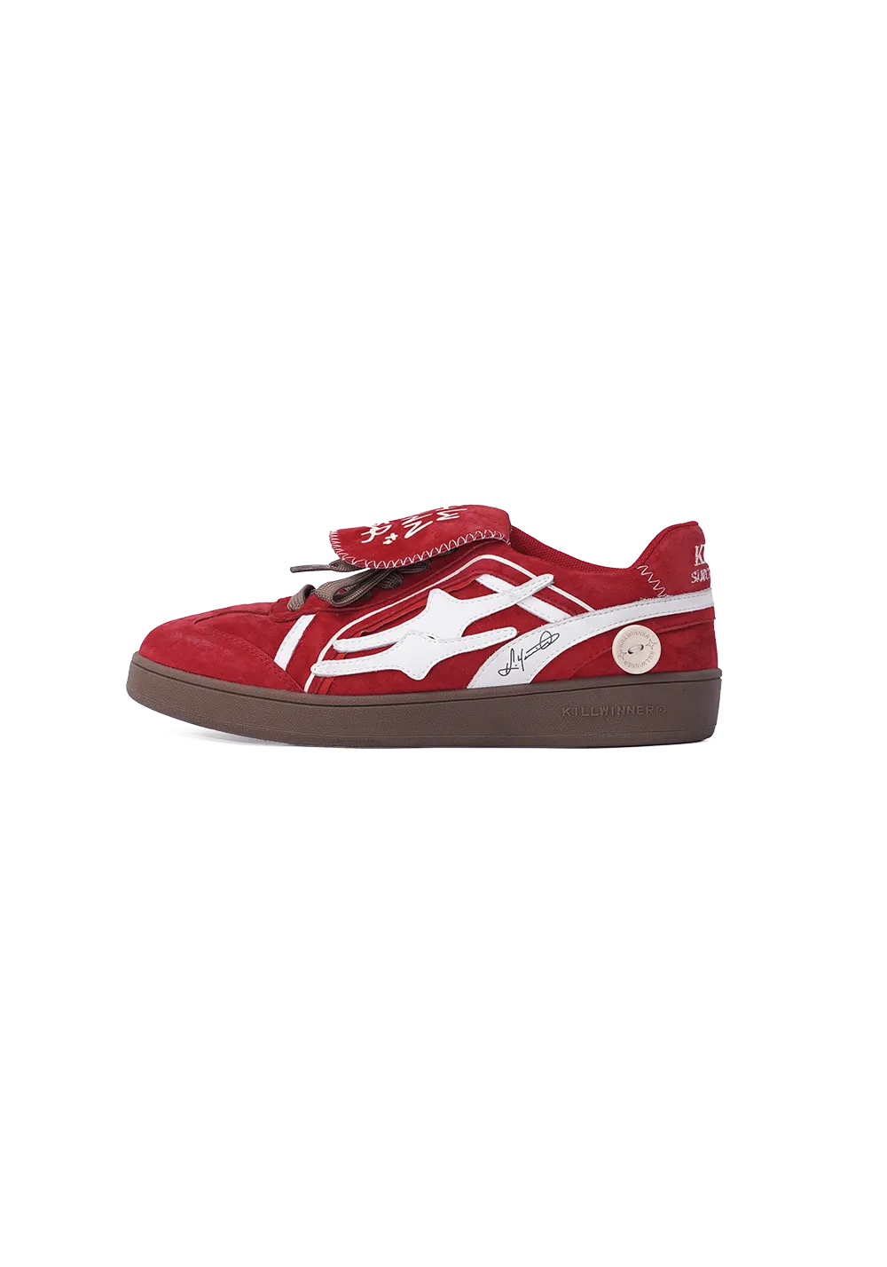 Retro Training Sneaker-Red Velvet