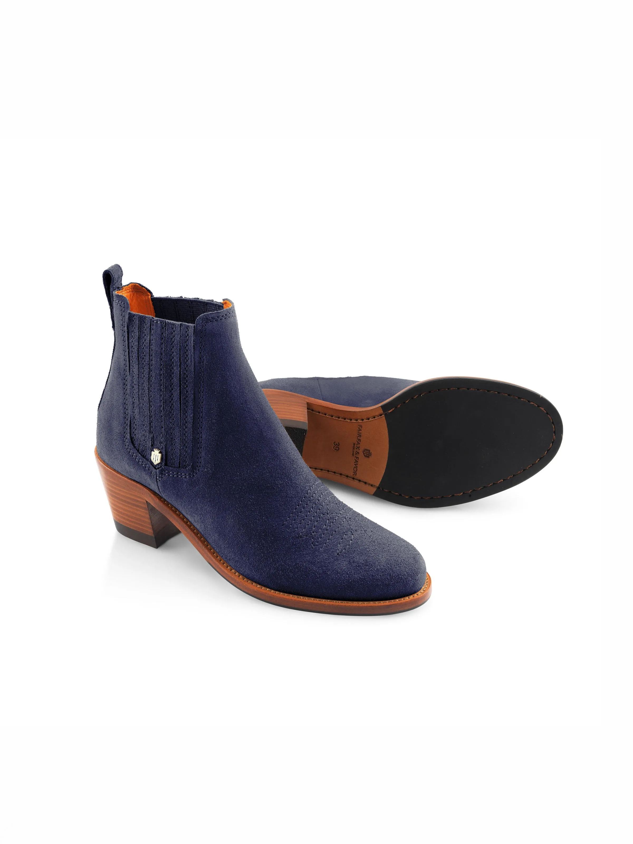 Rockingham Ankle Boot - Ink