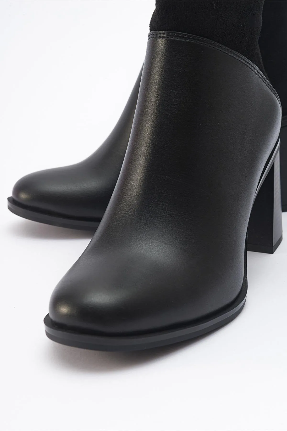 ROPA Black Women's Heeled Boots