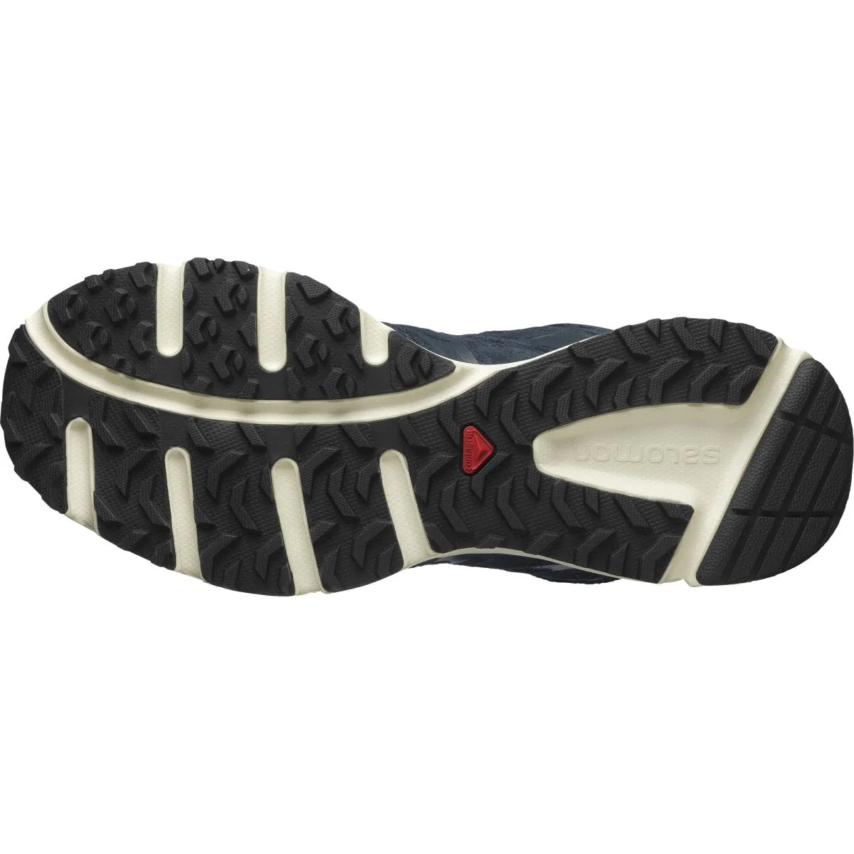 Salomon X-MISSION 4 SUEDE Carbon/Vanilla Ice/Aloe Wash sneakers