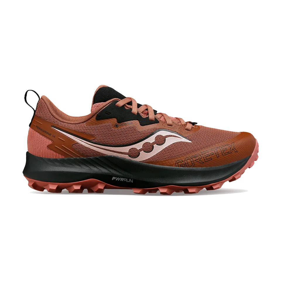 Saucony Women's Peregrine 14 GTX Clove/Black