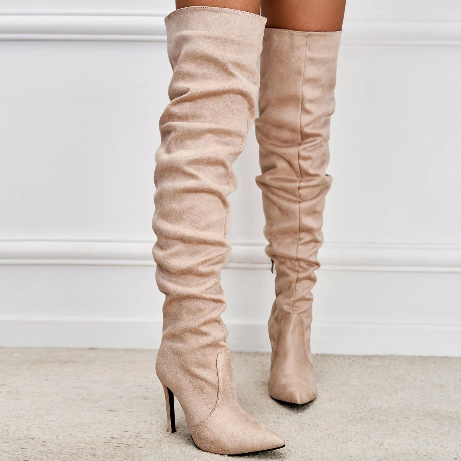 Thight High Boots Heel Boots