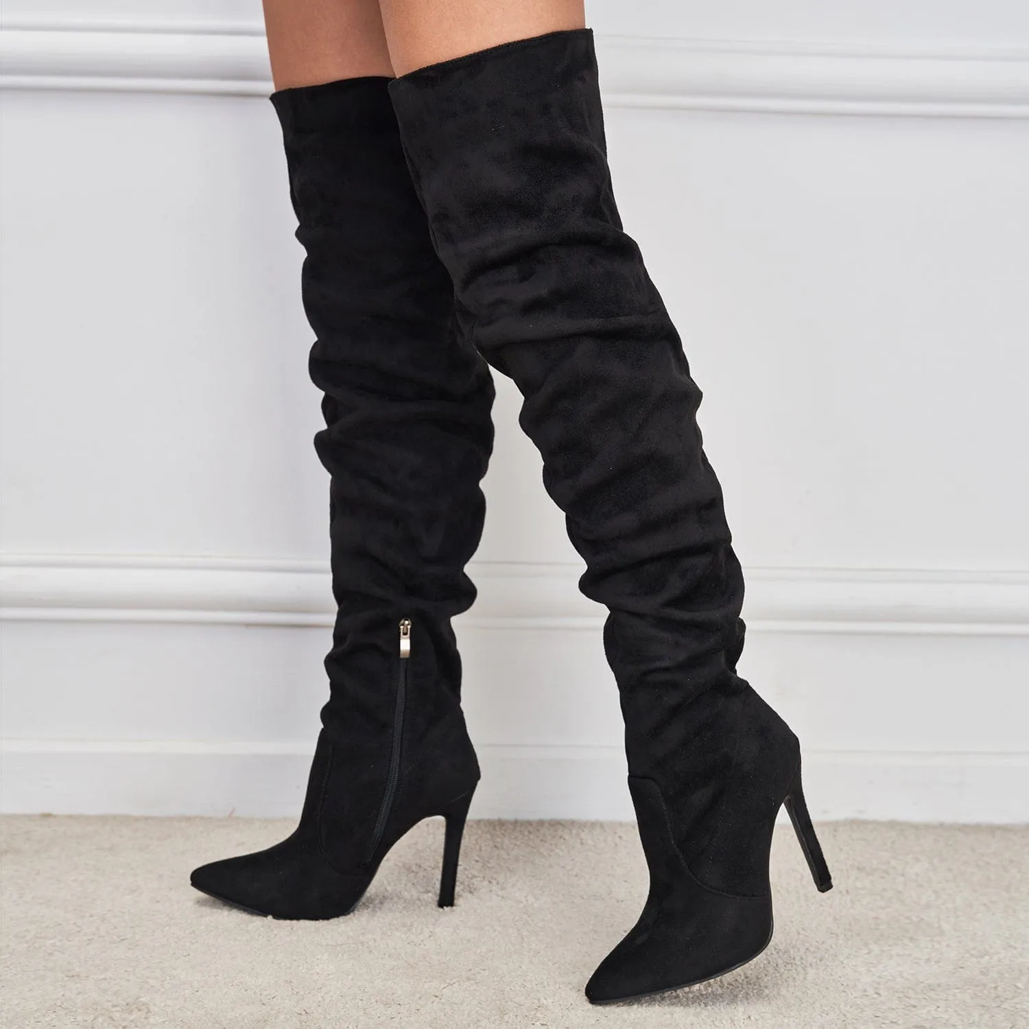 Thight High Boots Heel Boots