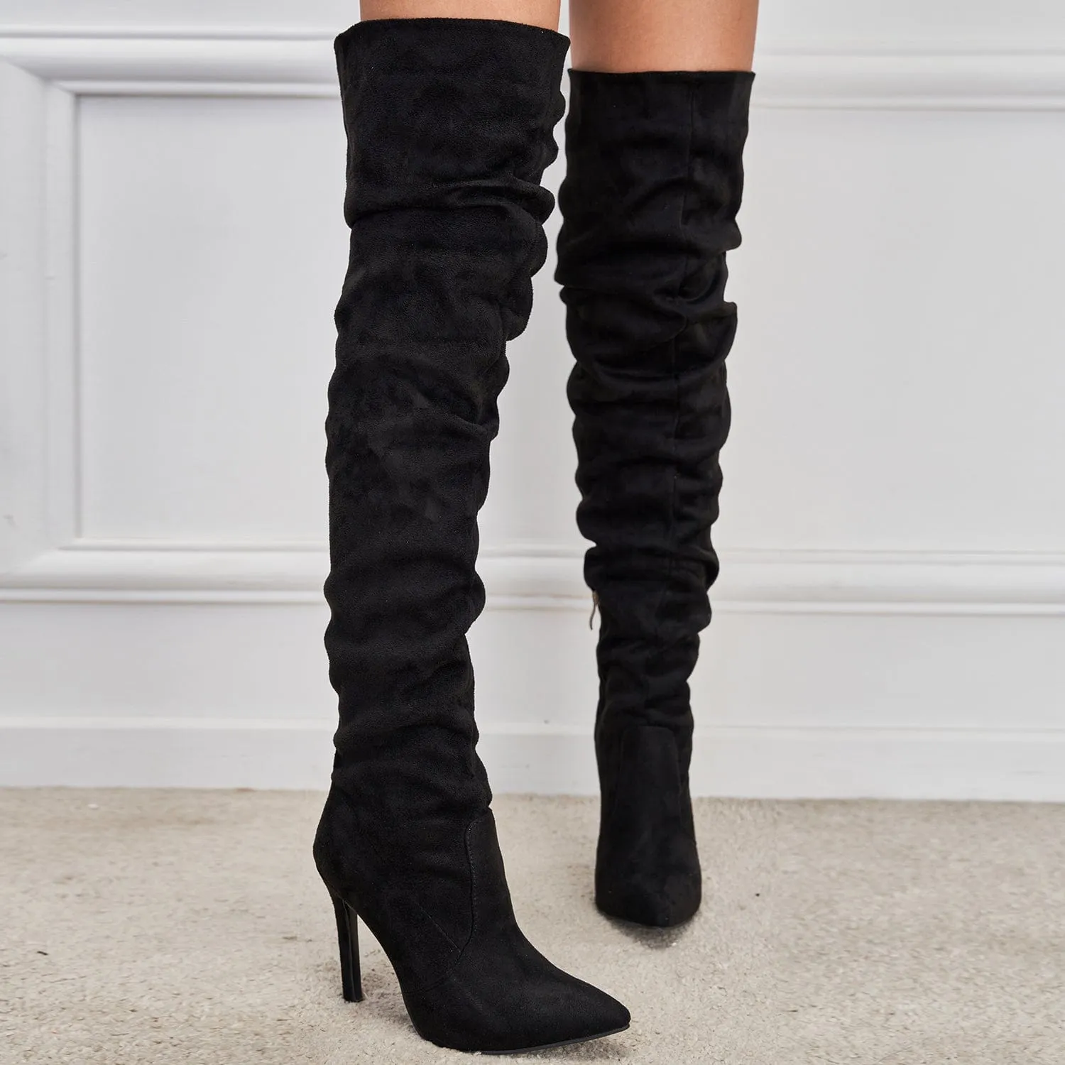 Thight High Boots Heel Boots