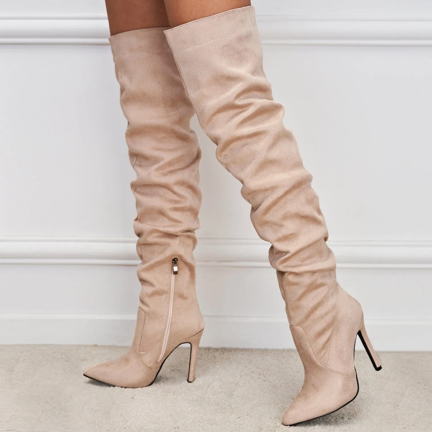 Thight High Boots Heel Boots
