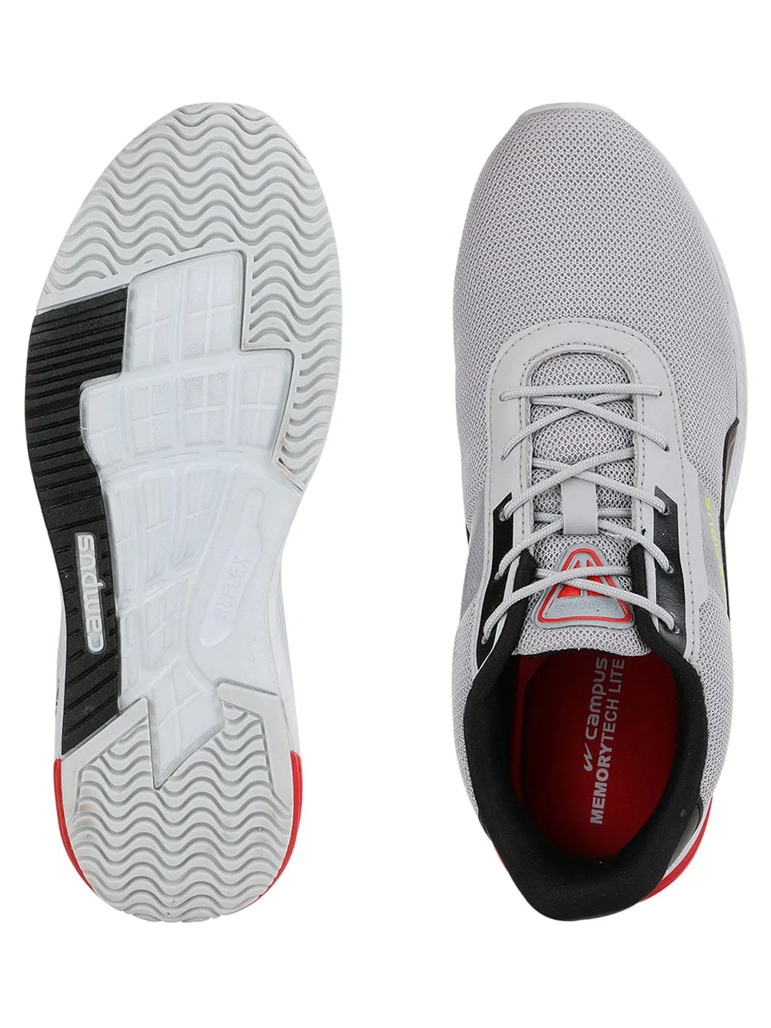 TITANIUM Grey Men's Running Shoes