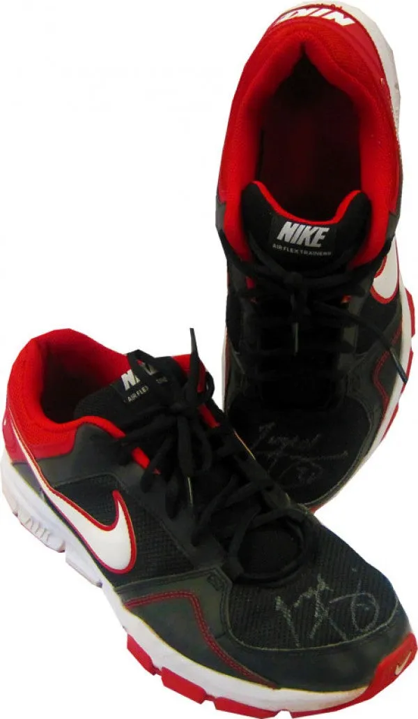 Todd Frazier Autographed 2014 Game Used Nike Air Flex Trainer II Running Shoes