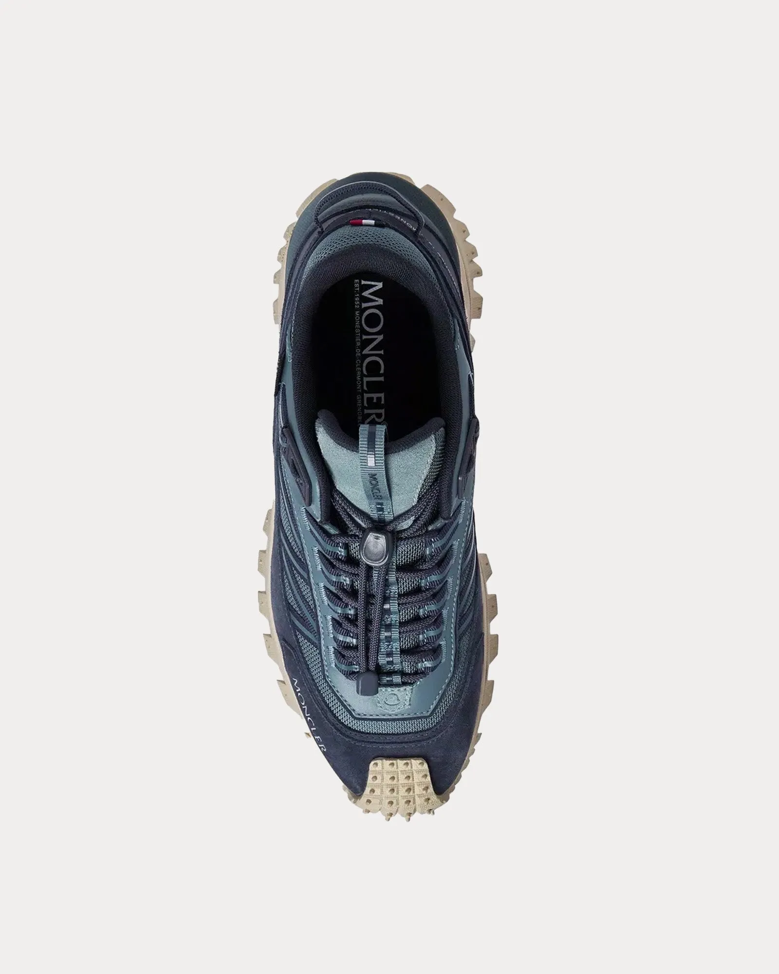 Trailgrip Suede & Mesh Lapis Blue Low Top Sneakers