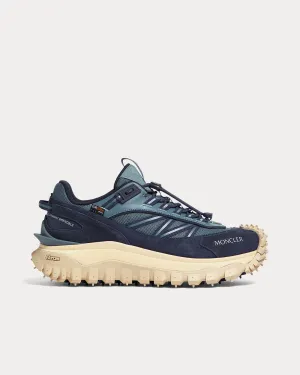 Trailgrip Suede & Mesh Lapis Blue Low Top Sneakers