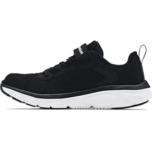 Under Armour boys Pre School Assert 9 Alternate Closure Sneaker, Black/White, 3 Little Kid US