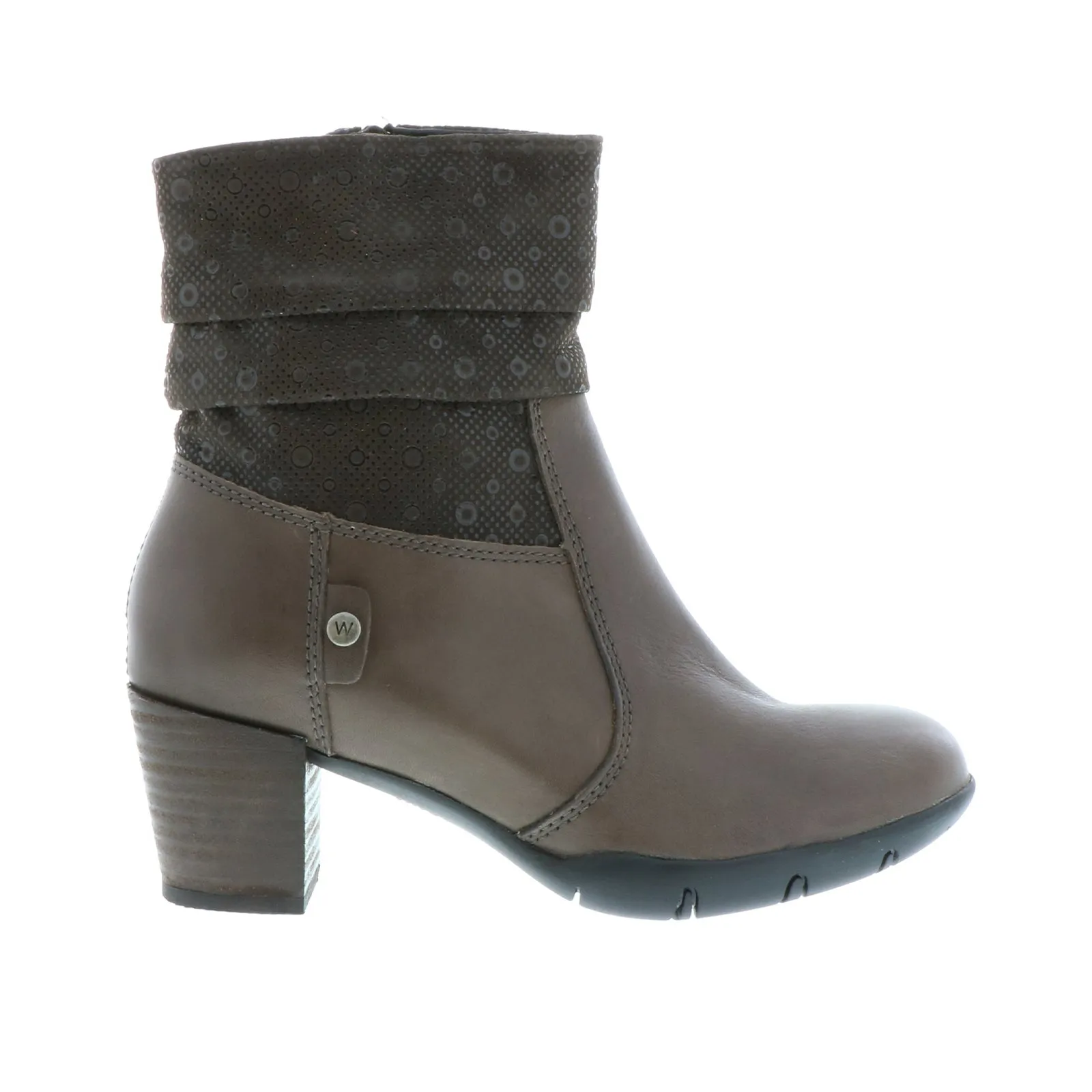 Wolky Colville Heeled Mid Boot (Women) - Gray