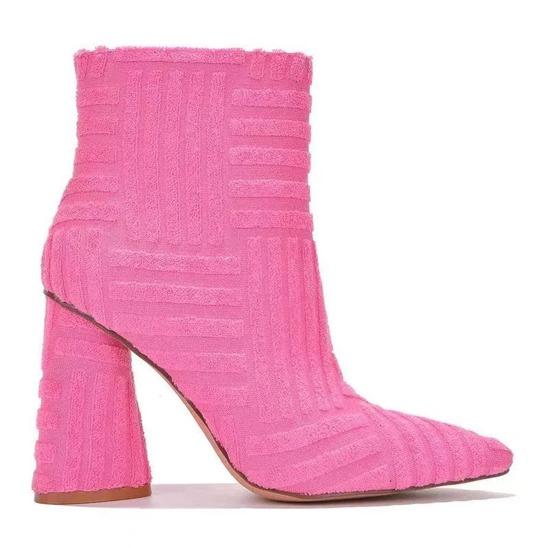 Women’s Heeled Boots – Pointed Toe, High Heel Fashion