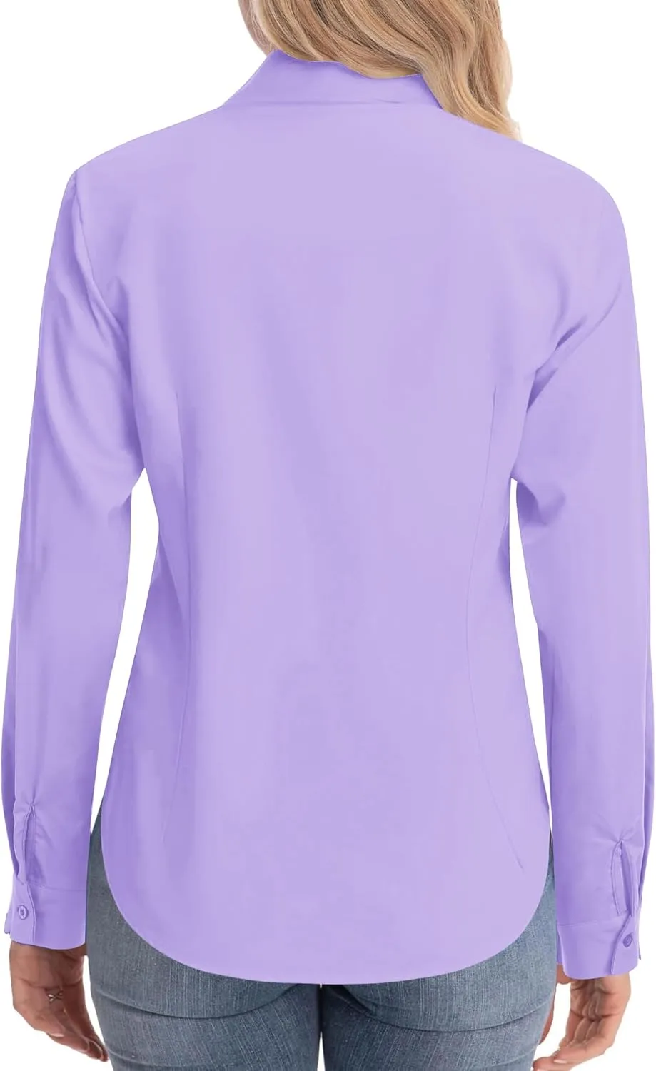 Zeagoo Women's Button Down Shirts Classic Fit Dress Shirt