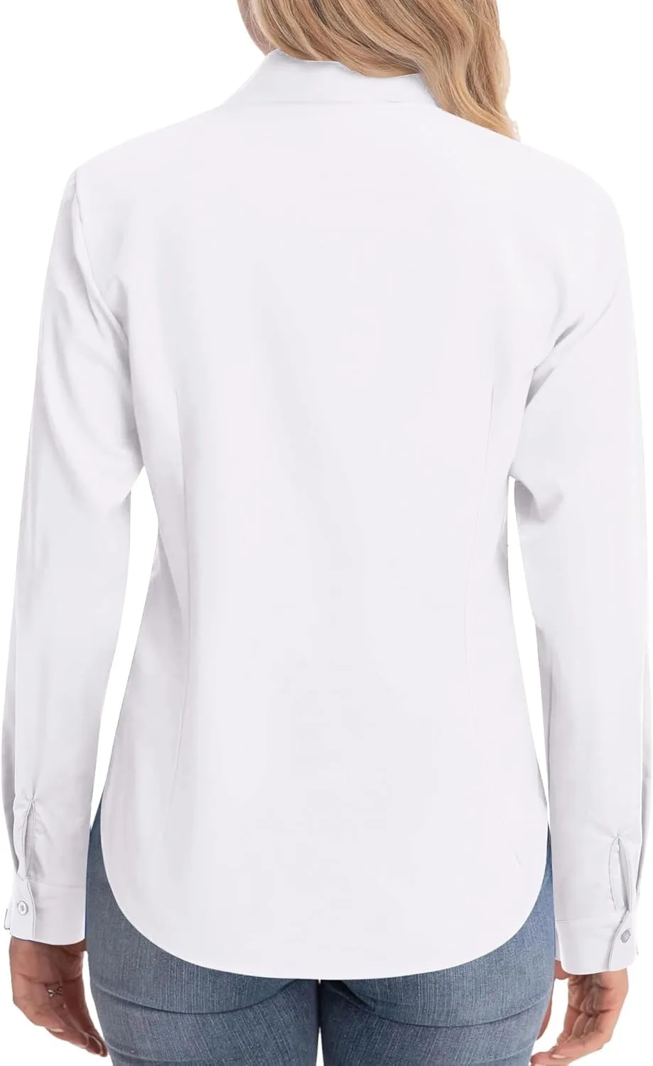 Zeagoo Women's Button Down Shirts Classic Fit Dress Shirt